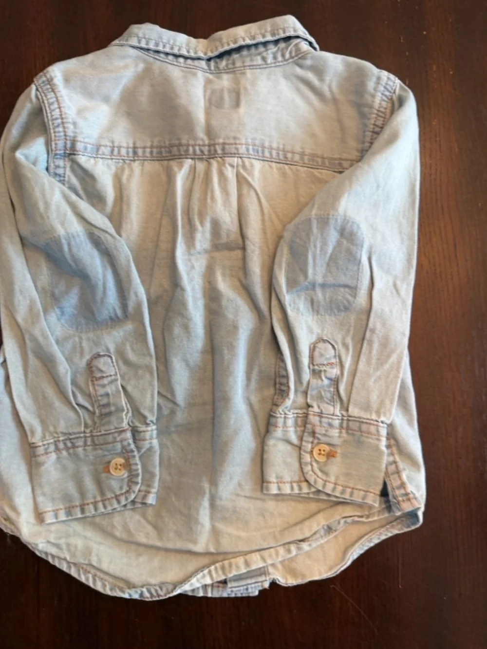 GAP Toddler Boy Buffalo Plaid & Chambray Shirt Bundle 18-24M